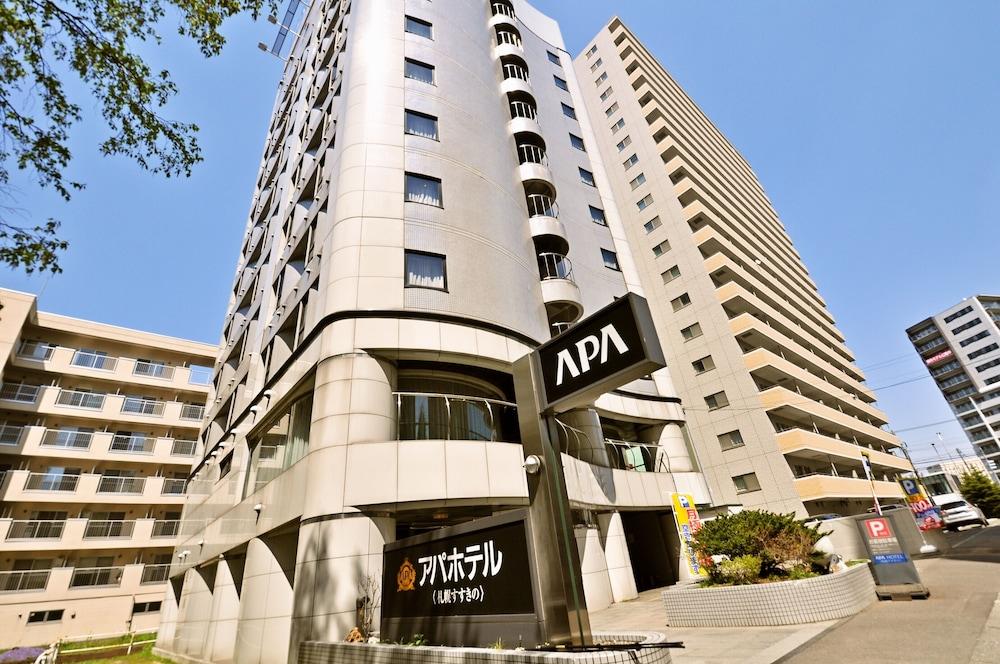 Apa Hotel Sapporo Hosui Susukino Ekimae מראה חיצוני תמונה