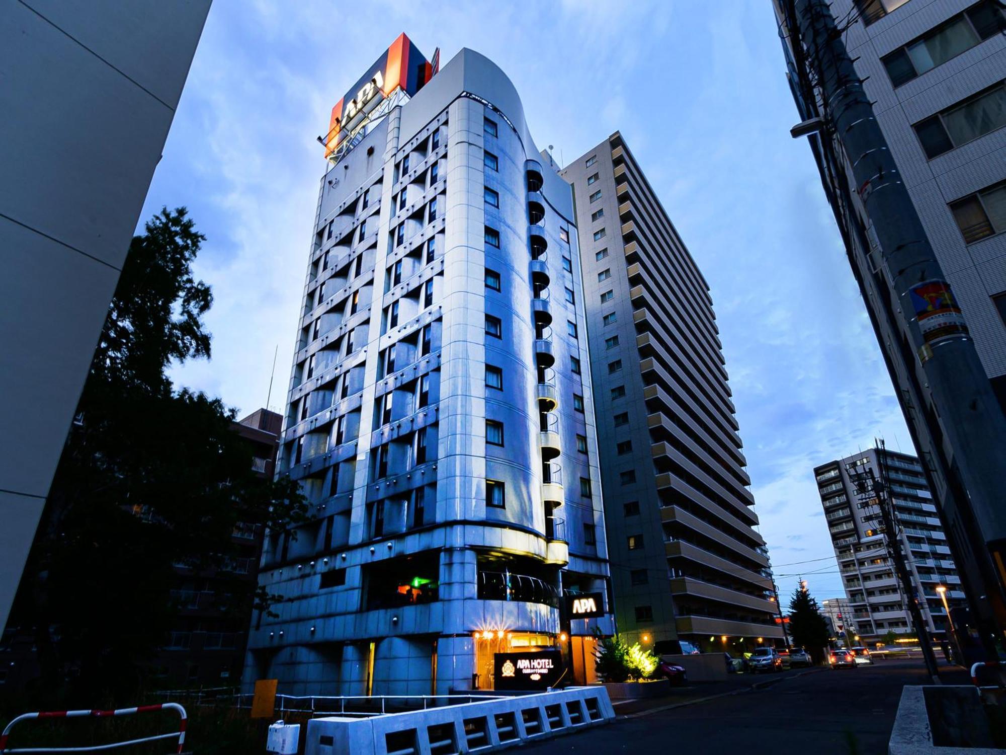 Apa Hotel Sapporo Hosui Susukino Ekimae מראה חיצוני תמונה